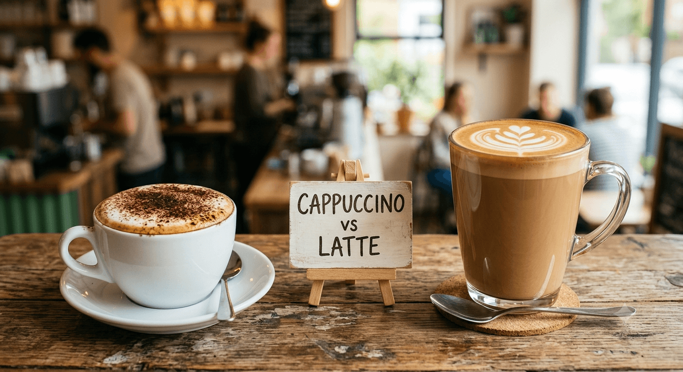 cappuccino vs latte